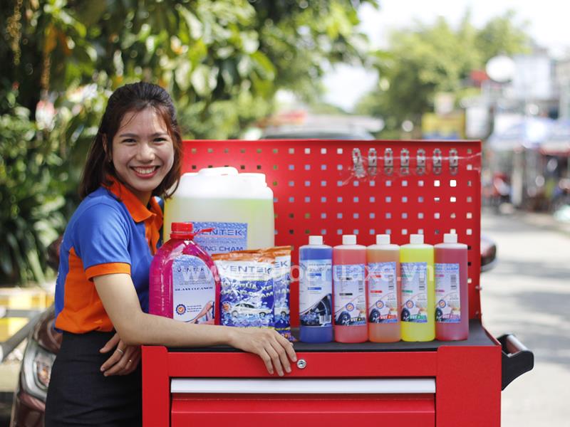 Dung dịch rửa xe Ventek Công ty Tahico