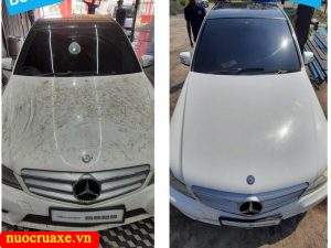 Dung dịch rửa xe có chạm Nano siêu bóng Quartz
